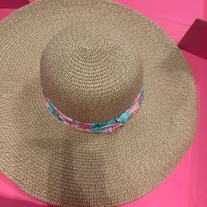 Lilly Pulitzer sun hat!! new!!